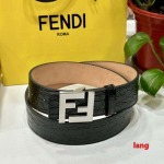 2025年早春新品入荷 FENDI 本革 ベルト LANG工場