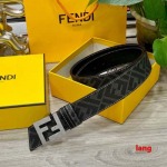 2025年早春新品入荷 FENDI 本革 ベルト LANG工場