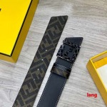 2025年早春新品入荷 FENDI 本革 ベルト LANG工場