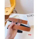 2025年早春新品入荷LOEWE本革 ベルト LANG工場