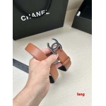 2025年早春新品入荷 シャネル 本革 ベルト LANG工場