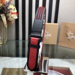 2025年早春新品入荷 Christian Louboutin 本革 ベルト LANG工場