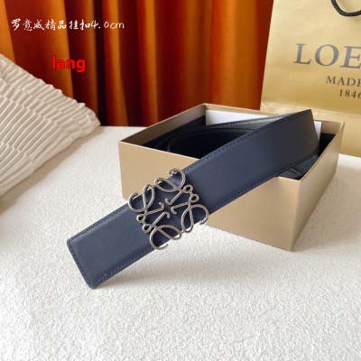 2025年早春新品入荷 LOEWE 本革 ベルト LANG工...