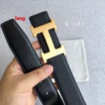 2025年早春新品入荷 エルメス  本革 ベルト LANG工場