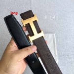 2025年早春新品入荷 エルメス  本革 ベルト LANG工場