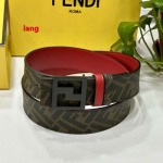 2025年早春新品入荷 FENDI 本革 ベルト LANG工場