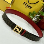 2025年早春新品入荷 FENDI  本革 ベルト LANG工場