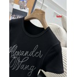 2025年早春高級N品新品 AIexander Wang 半袖 Tシャツ KL工場