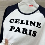 2025年早春高級N品新品CELINE 長袖 Tシャツ KL工場