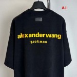 2025年1月15日春夏高品質新品入荷AIexander Wang 半袖 Tシャツ A.I工場