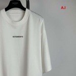 2025年1月15日春夏高品質新品入荷VETEMENTS 半袖 Tシャツ A.I工場