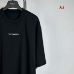 2025年1月15日春夏高品質新品入荷VETEMENTS 半袖 Tシャツ A.I工場