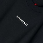 2025年1月15日春夏高品質新品入荷VETEMENTS 半袖 Tシャツ A.I工場