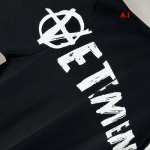 2025年1月15日春夏高品質新品入荷VETEMENTS 半袖 Tシャツ A.I工場