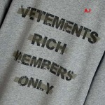 2025年1月15日春夏高品質新品入荷VETEMENTS 半袖 Tシャツ A.I工場