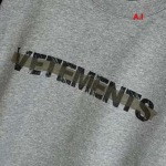 2025年1月15日春夏高品質新品入荷VETEMENTS 半袖 Tシャツ A.I工場