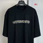 2025年1月15日春夏高品質新品入荷VETEMENTS半袖 Tシャツ A.I工場