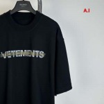 2025年1月15日春夏高品質新品入荷VETEMENTS半袖 Tシャツ A.I工場