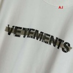 2025年1月15日春夏高品質新品入荷VETEMENTS半袖 Tシャツ A.I工場