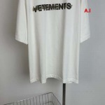 2025年1月15日春夏高品質新品入荷VETEMENTS半袖 Tシャツ A.I工場