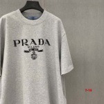 2025年1月20日春夏原版復刻新品入荷 PRADA  半袖 Tシャツ7-16工場