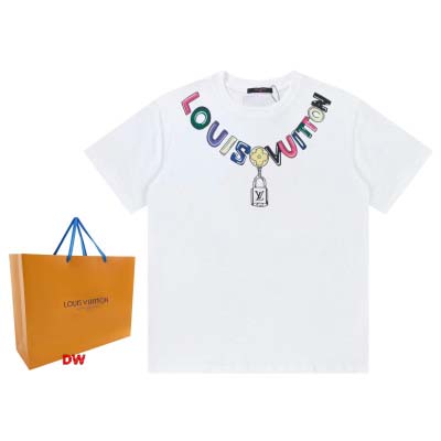 2025年1月20日春夏新品入荷 ルイヴィトン 半袖 Tシャ...