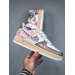 2025年1月25日高品質新品入荷NIke Air Force 1 “Leopard print skeletonスニーカー/運動靴