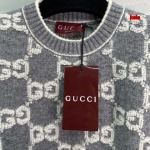 2025年1月26日新作レディースGucci24新作ラウンドネックニット激突ジャガード柄ハンサムおしゃれ