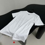 Dior 25早春新作コットンTシャツは、白と赤のコットンとリネン混ざりです