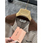 Miumiu24FW 初秋新作ミラデルカラープレイドワンピース