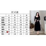 シャネル！コートスカートと冬女性秋と冬のピンタックのベルベットフランス！