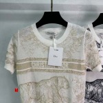 Dior2025早春最新コレクション！ 金糸刺繍ニット半袖