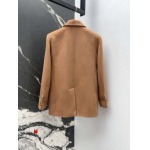 ジャケット?ハーフスカートMiuMiumiu 24SS--秋冬の新カレッジ?スタイル?シック