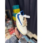 2025年1月27日新品入荷Travis Scott x Air Jordan 1 Low Pale Vanilla スニーカー/ランニングシューズ/カジュアルシューズ