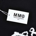 Maison Margiela Margiela MM6デジタルボロカットネックセーター