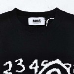 Maison Margiela Margiela MM6デジタルボロカットネックセーター