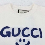 GUCCI-グッチ23ssグラフィティアート笑顔マーククルーネックパーカー