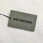 BALENCIAGA- BALENCIAGA 23SS秋冬新作胸ロゴ丸首セーター