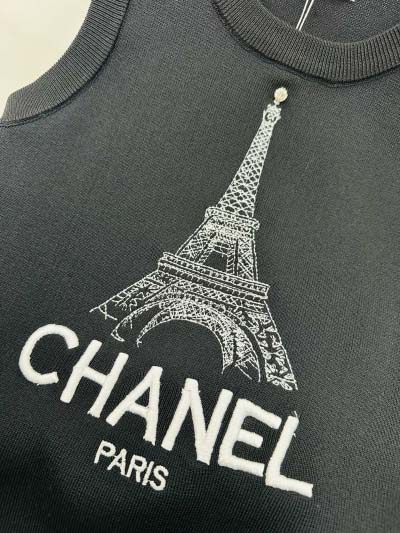 chanel ニットベスト
