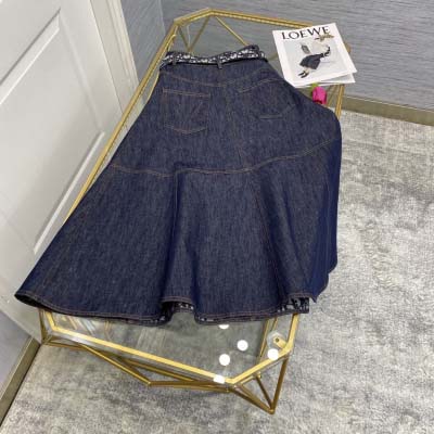 Dior25ss デニムハーフスカート