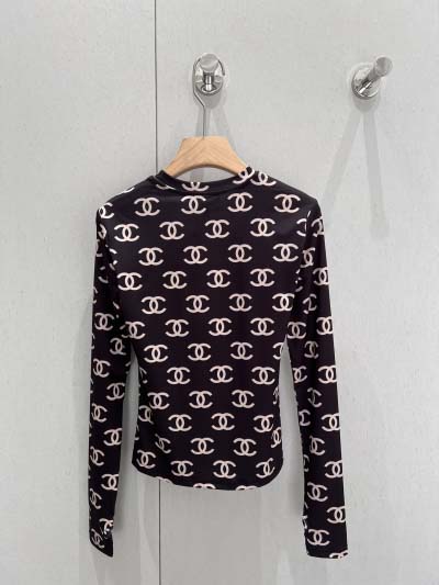 chanel 新作長袖Tシャツ