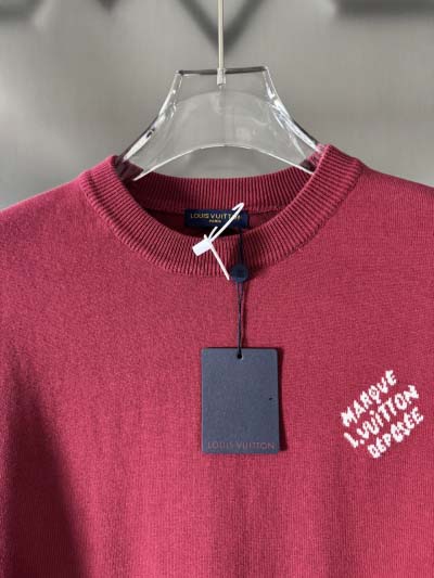 2025年2月21日高品質復刻新品LOUIS VUITTONニット半袖Tシャツ  FF工場