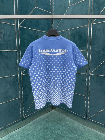 2025年2月21日高品質復刻新品Louis Vuittonニット半袖Tシャツ  FF工場