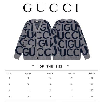 2025年2月23日新品GUCCI ニットカーディガン    yaofa工場