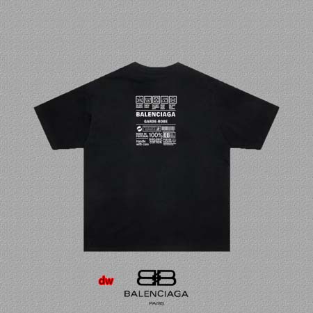 2025年2月28日高品質新品Balenciaga半袖 tシャツDW工場