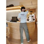 Balenciaga 25fw春夏新作ロゴコレクション I LOVE PARISシリーズ カップル半袖