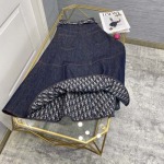 Dior25ss デニムハーフスカート