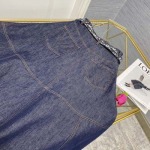 Dior25ss デニムハーフスカート