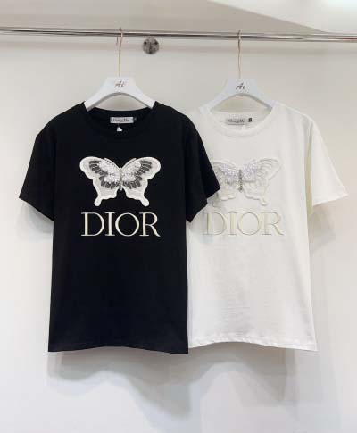 2025年2月3日夏季新作入荷DIOR半袖 Tシャツ can...