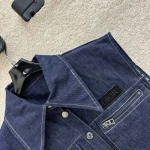 2025年2月4日新品入荷Christian Dior 丈の短いデニムのベスト can 工場